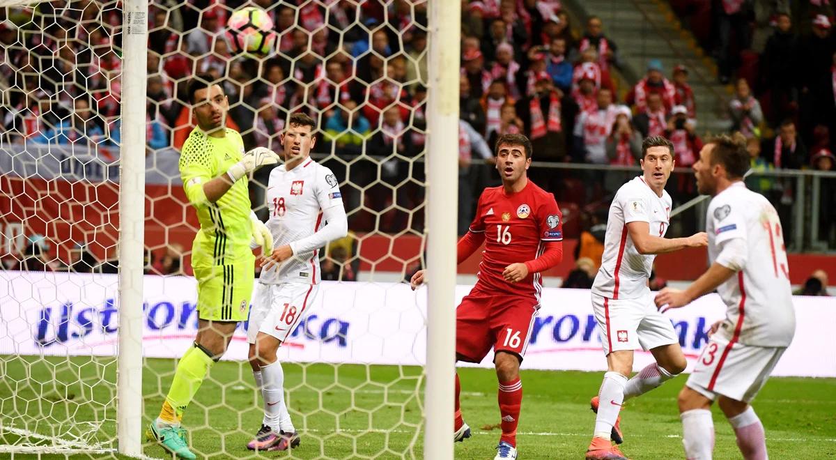 Polska - Armenia 2:1. Robert Lewandowski ratuje zwycięstwo w ostatniej sekundzie