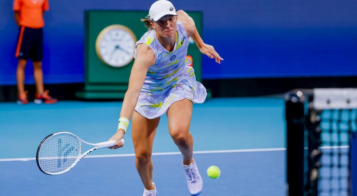 WTA Miami: Iga Świątek potwierdza rewelacyjną formę, Polka w półfinale