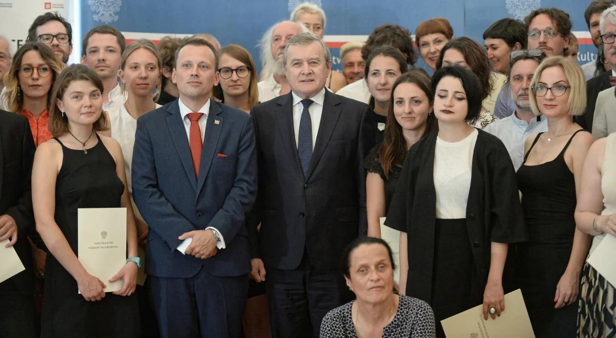 Piotr Gliński do stypendystów "Gaude Polonia": wzbogacacie nasz potencjał kulturowy