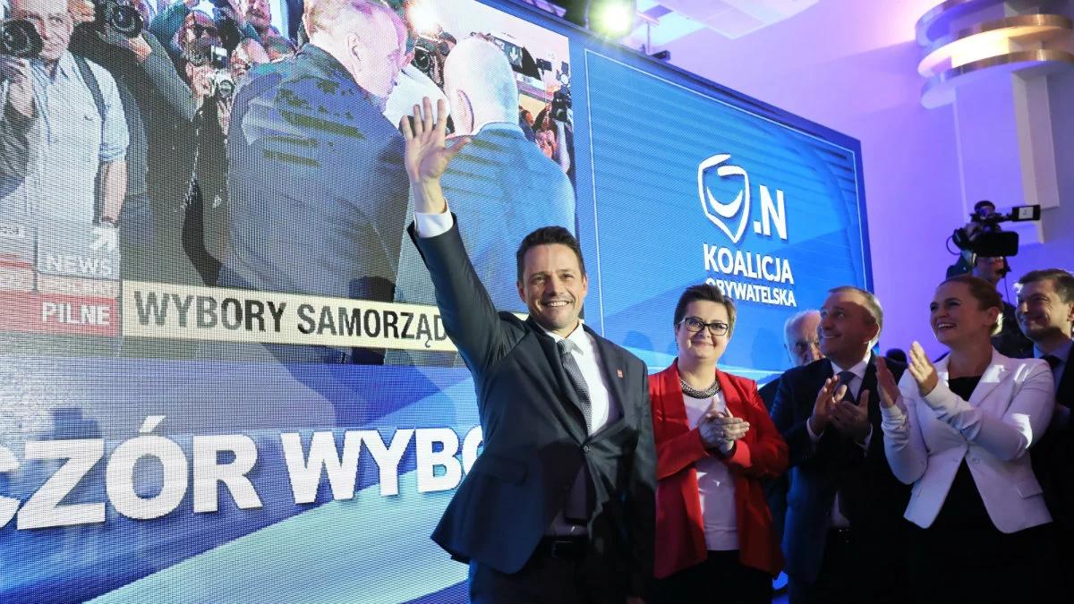 Wybory samorządowe 2018. Exit poll: nie będzie drugiej tury w Warszawie. Rafał Trzaskowski wygrywa