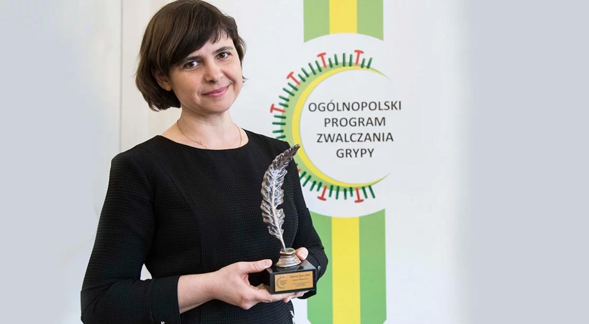 "Zdrowe Pióro 2016" dla Joanny Stankiewicz z Informacyjnej Agencji Radiowej