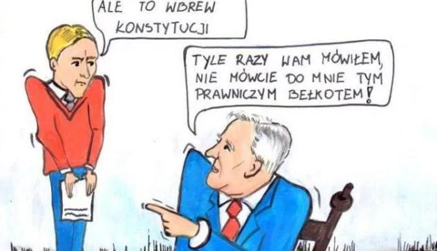 PSL atakuje komiksem: Gowin nie zna się na prawie