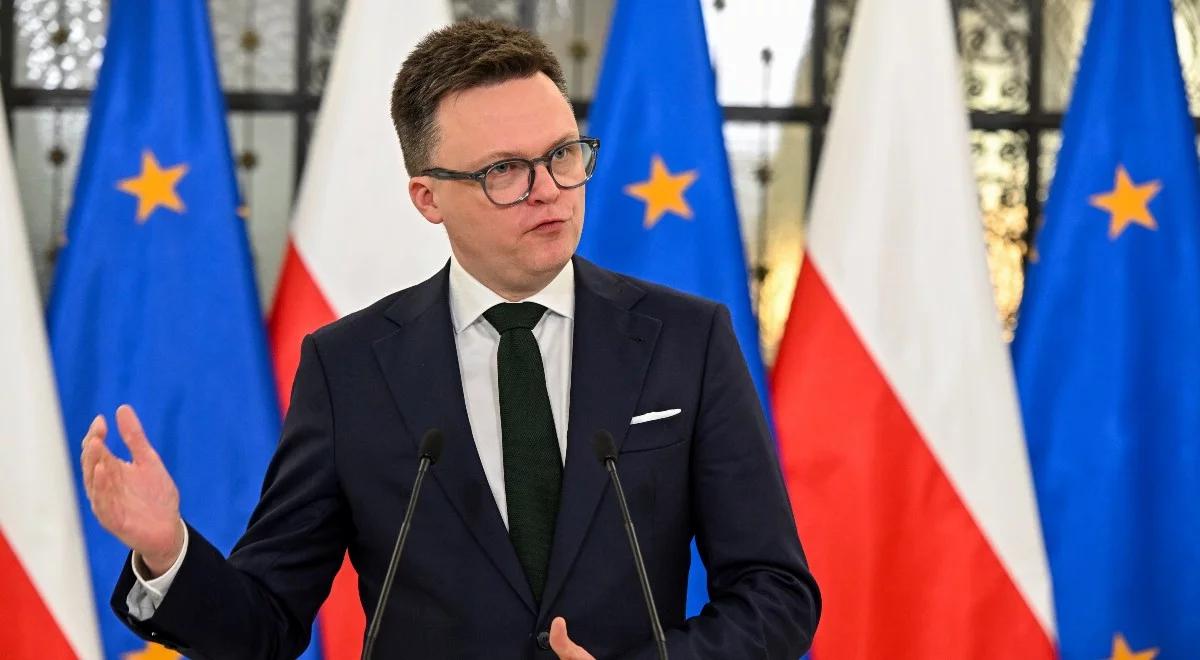 Ułaskawienie polityków PiS. Marszałek Sejmu: prezydent wybrał dłuższą procedurę