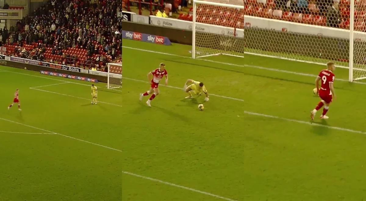 League One: wpadka Maksymiliana Stryjka. Ten gol zadecydował o wygranej rywali [WIDEO]