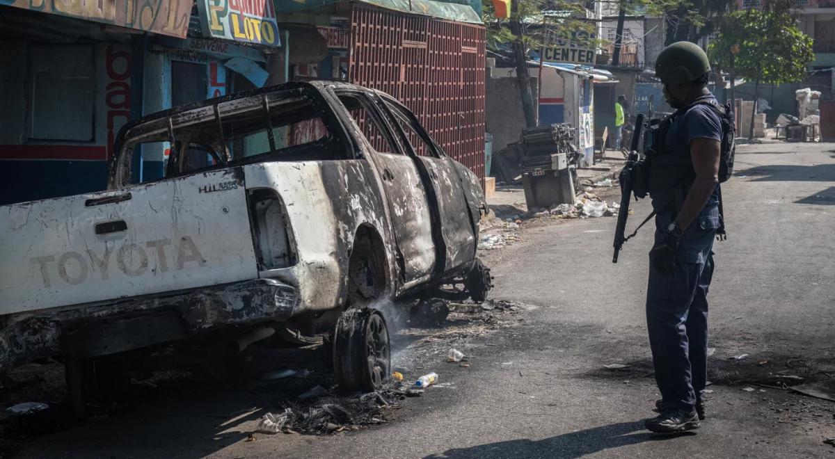 Gangi terroryzują Haiti. Strzelanina koło pałacu prezydenckiego