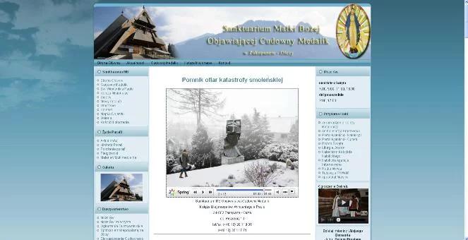 Zakopane: pomnik ofiar katastrofy smoleńskiej