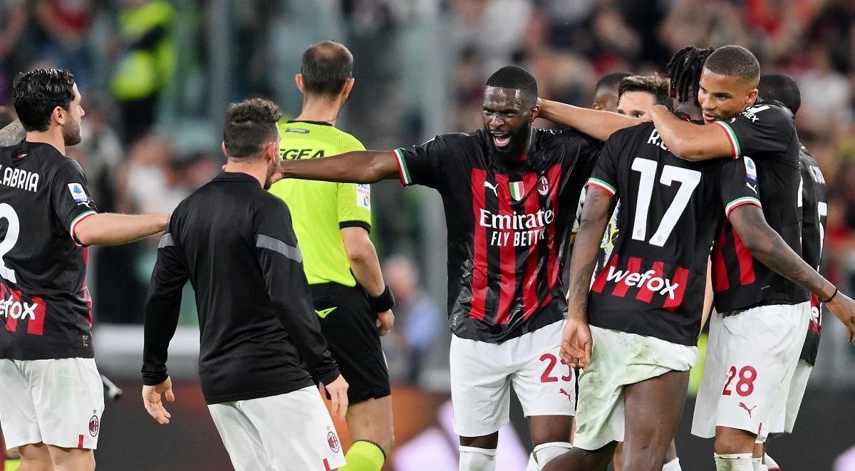 Serie A: Milan zapewnia sobie grę w Lidze Mistrzów. Juventus uległ "Rossonerim"