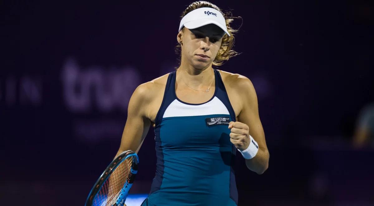 WTA Cleveland: Linette pokonała wyżej notowaną Kasatkinę i zagra o finał