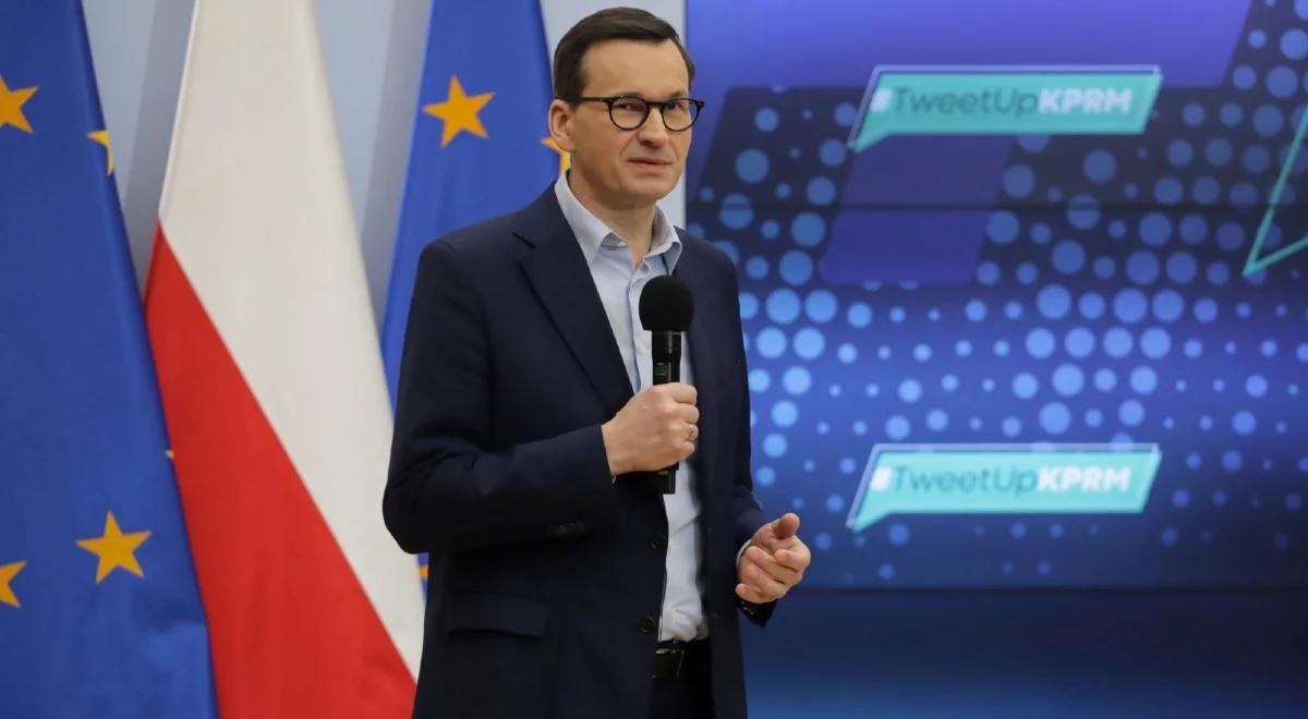 Afera korupcyjna w PE. Premier Morawiecki: być może działania w UE przeciwko Polsce były inspirowane z zewnątrz