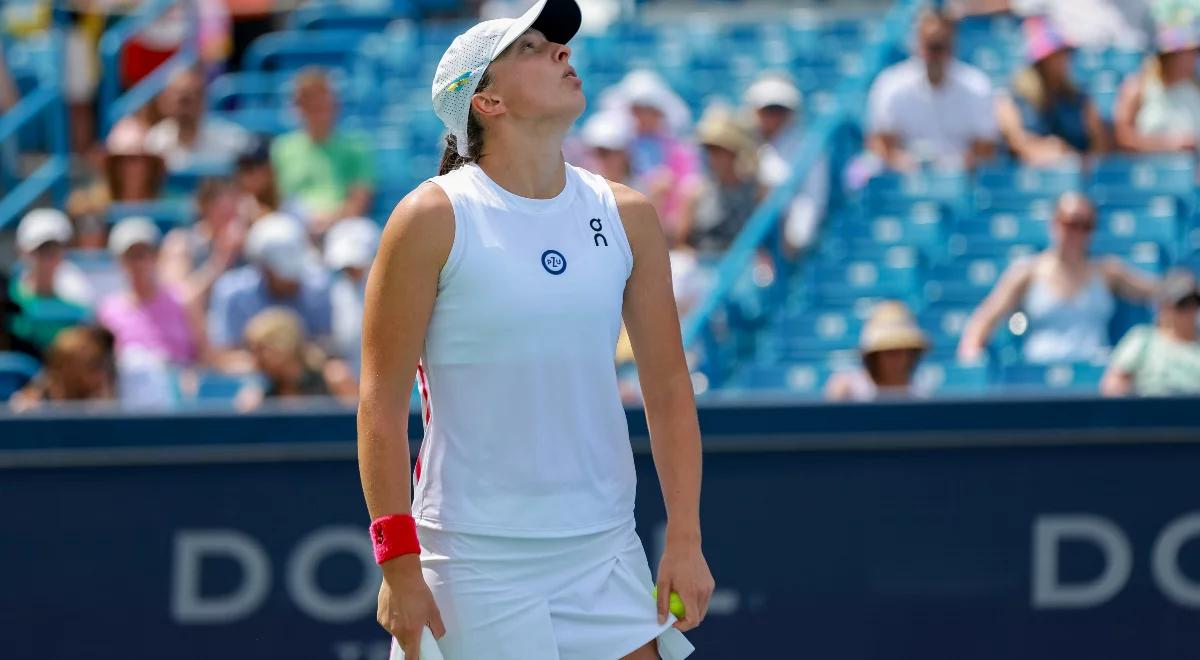 WTA Cincinnati: Iga Świątek poznała kolejną rywalkę. O której mecz z Qinwen Zheng?