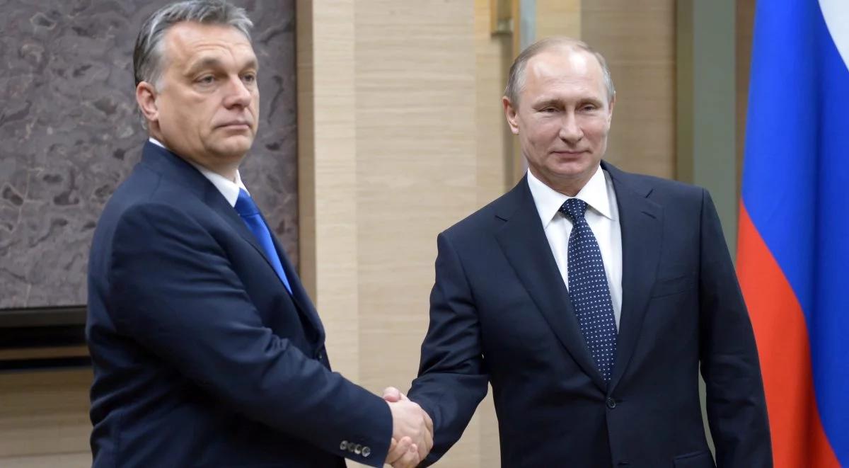 Viktor Orban z wizytą w Rosji. "Kontakty nadzwyczajnie dobre"