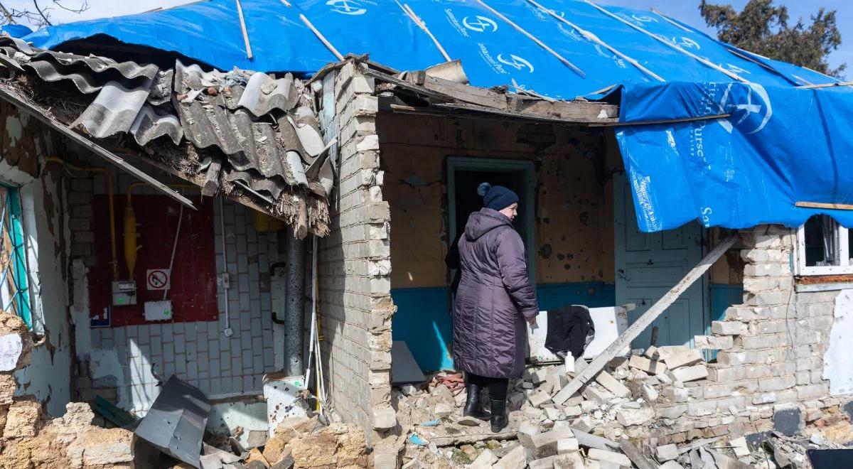 Barbarzyństwo Rosjan nie ma granic. Ostrzelali punkt wydawania pomocy humanitarnej w Chersoniu