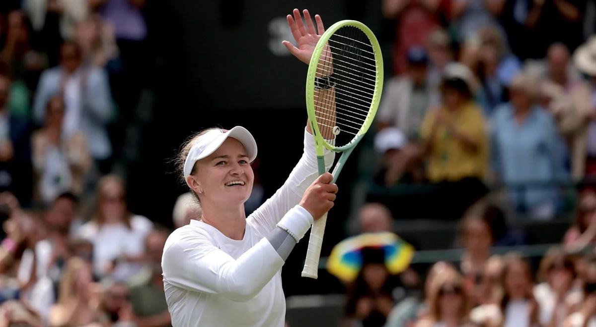 Wimbledon. Krejcikova ograła Ostapenko, a Rybakina - Switolinę. Znamy pary półfinałowe