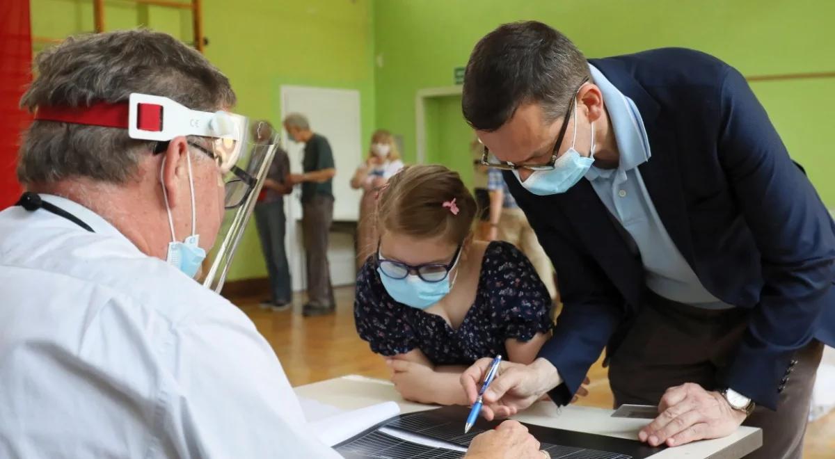 Wybory prezydenckie. Premier Mateusz Morawiecki już oddał głos