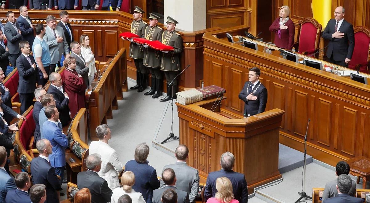 Ekspert: Zełenski chce pokazać, że nie będzie malowanym prezydentem