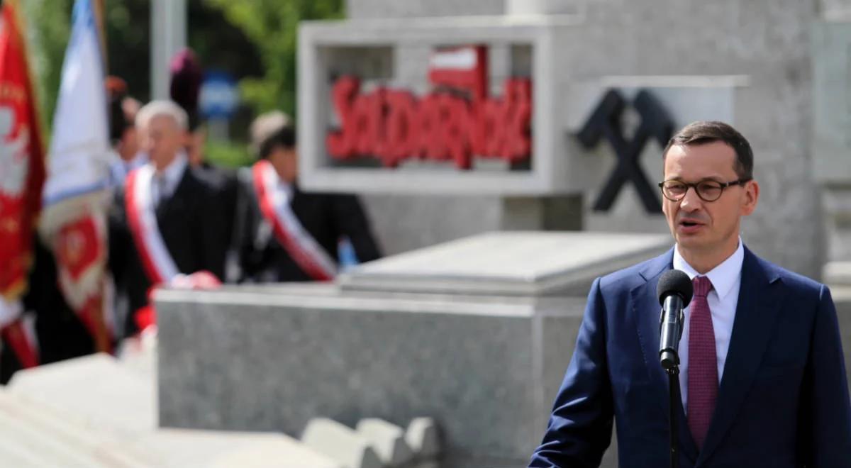 Premier: wolność i solidarność to fundament, na którym zbudowana jest Polska