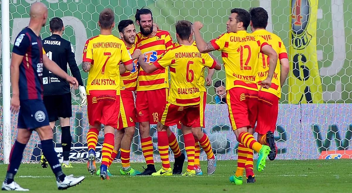 Ekstraklasa: Jagiellonia grała do końca. Dopięła swego w 90. minucie