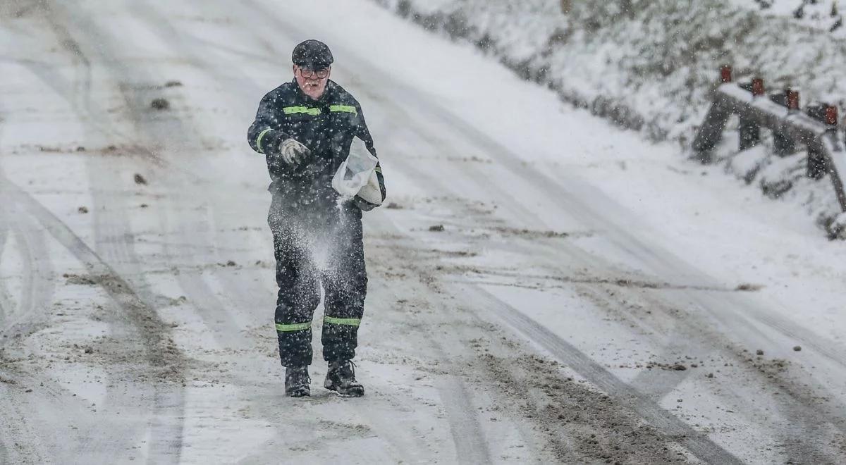 Śnieżny armagedon w Belgii. Utrudnienia na drogach i kolei, opóźnione loty