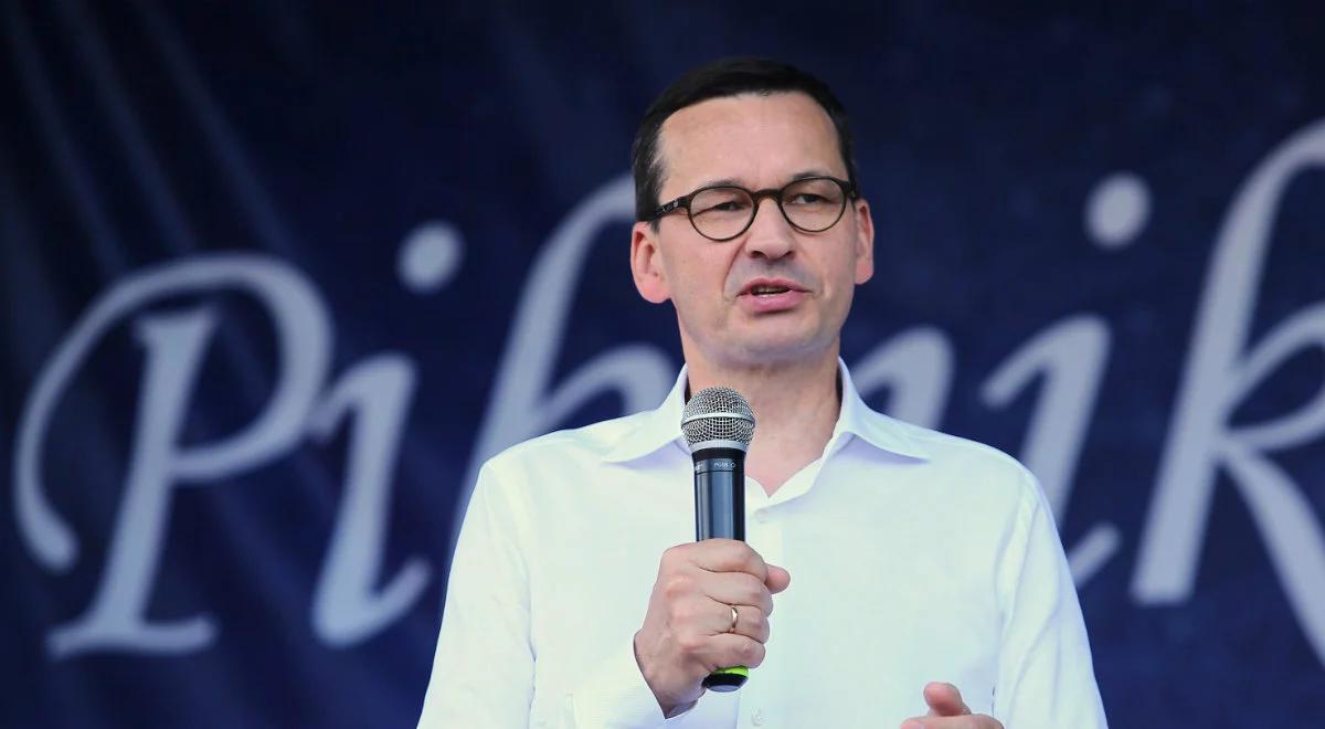 Premier Mateusz Morawiecki: stoimy na straży naszych, polskich wartości