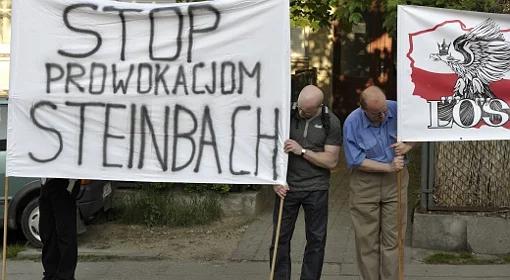 Erika Steinbach jest już w Gdańsku. Protesty