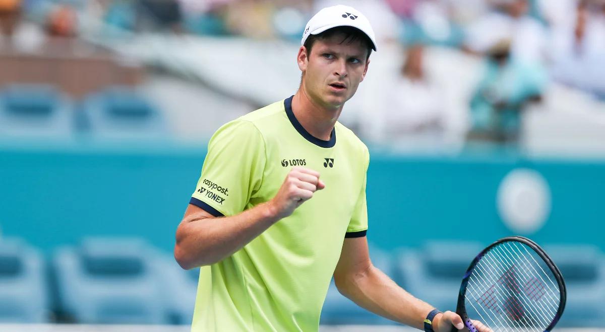 ATP Halle: Hubert Hurkacz gra dalej. Kwalifikant pokonany 