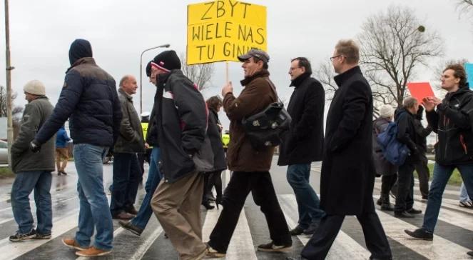 Zakończył się protest na DK8. Droga jest już przejezdna 