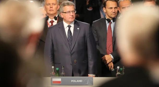 Szczyt NATO: dodatkowe wsparcie dla Kijowa? Komorowski rozmawiał z Poroszenką