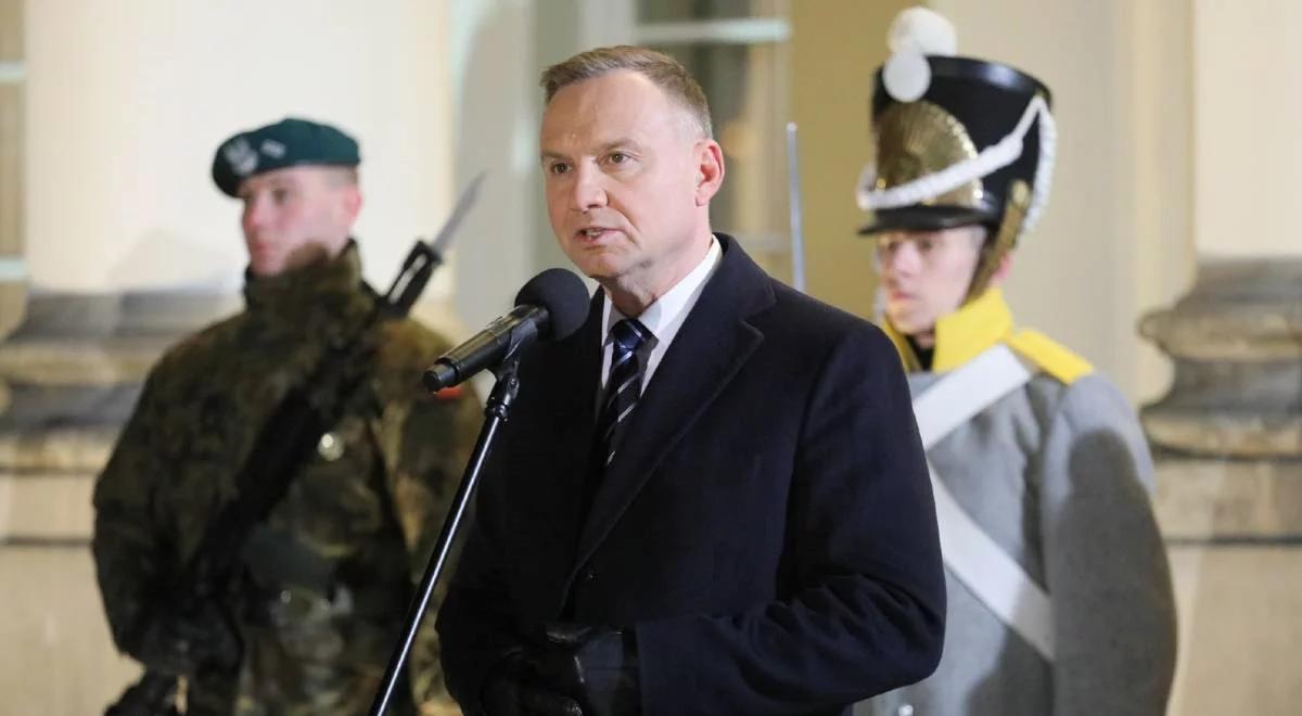 Prezydent Duda: jesteśmy gotowi bronić się przed rosyjskim ciemiężcą