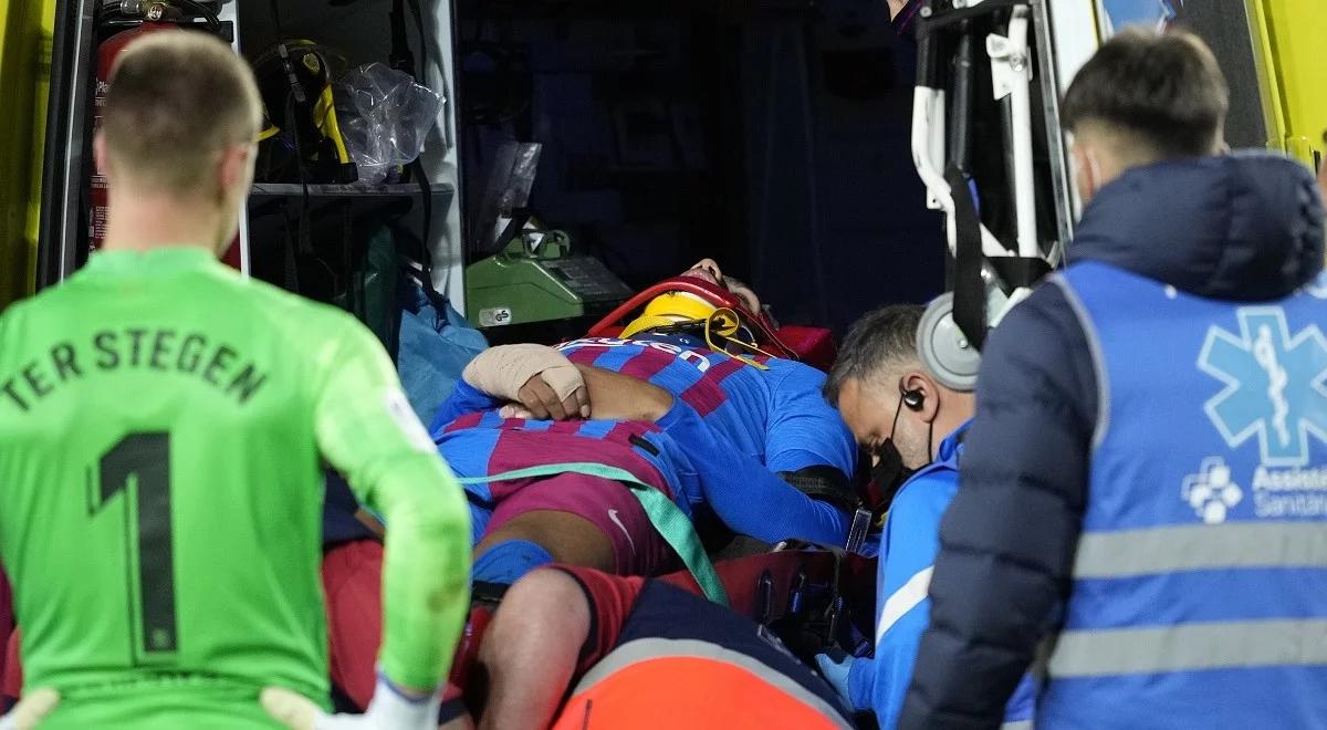 La Liga: Barcelona przekazała dobre wieści w sprawie Araujo. Piłkarz opuścił szpital