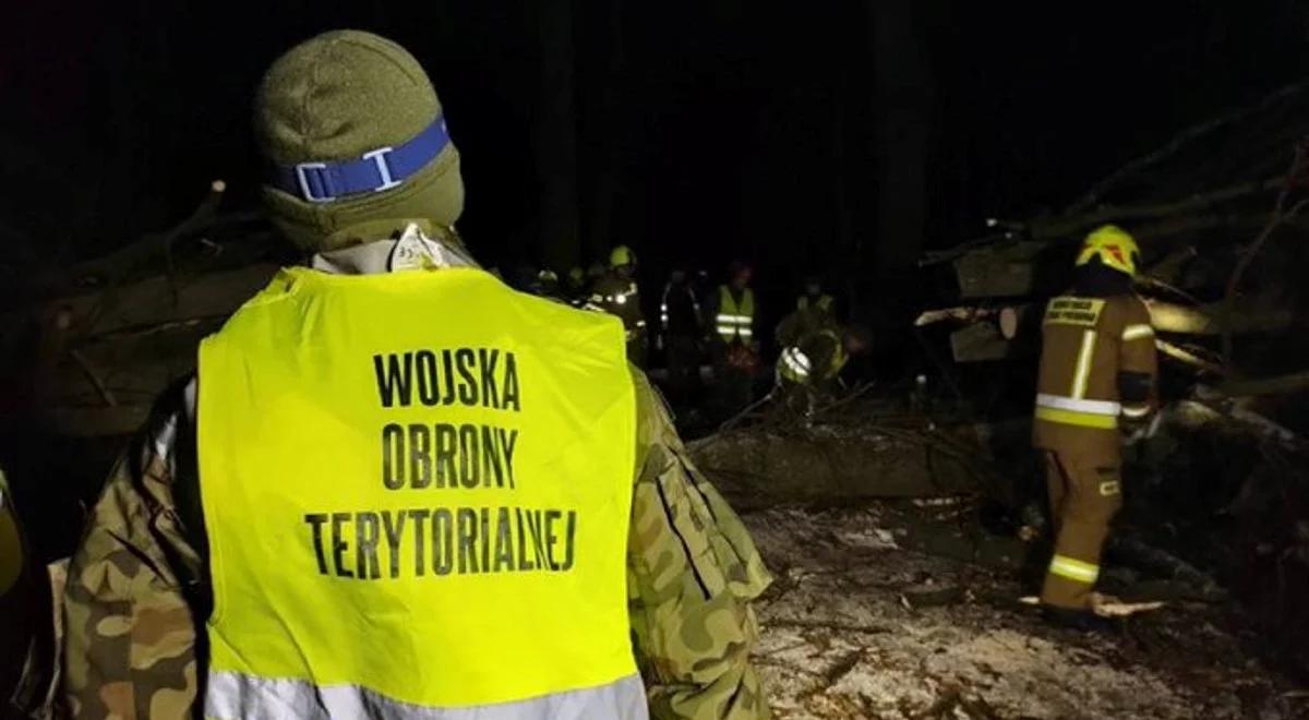 Wichury nad Polską. Szef MON: Wojska Obrony Terytorialnej wesprą strażaków z Drawska Pomorskiego