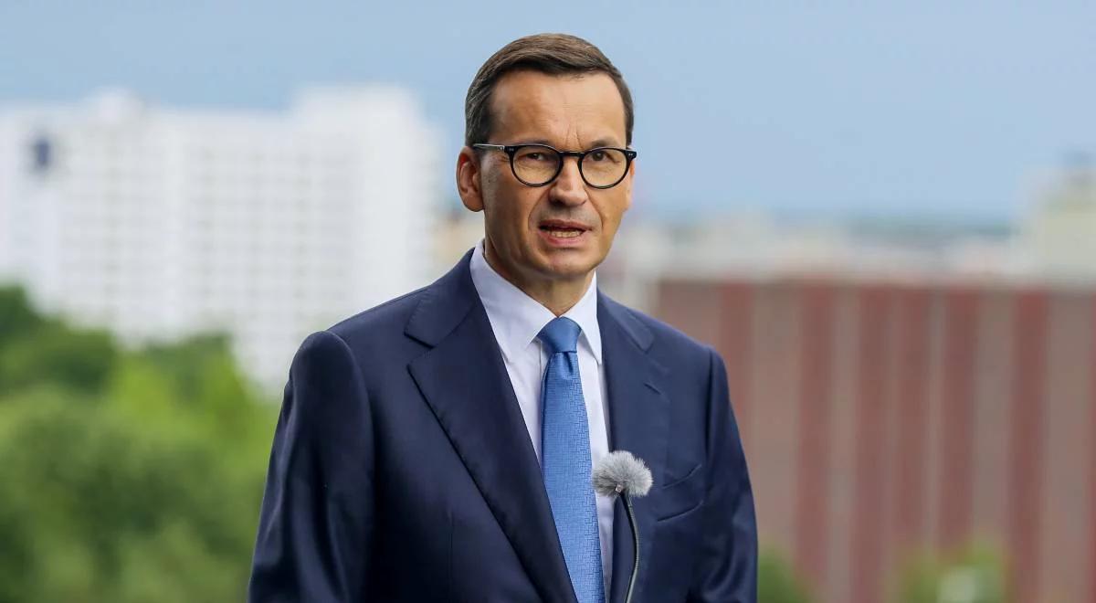 Premier Morawiecki odwiedzi Wielkopolskę. Będzie na pikniku rodzinnym Rodzina 800+