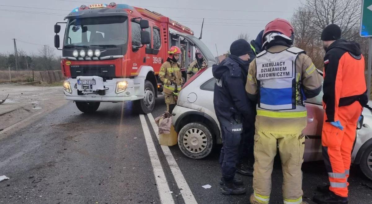 "Nie ustąpił pierwszeństwa" i doszło do tragedii. Kierowca opla zginął na miejscu