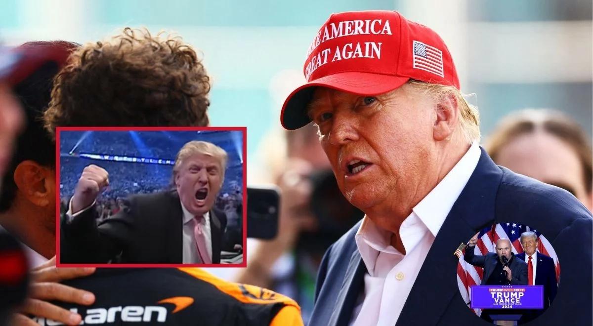 Wybory w USA. Rozdarte koszulki, nokauty - był show. Sportowcy wsparli Trumpa. Są polskie akcenty