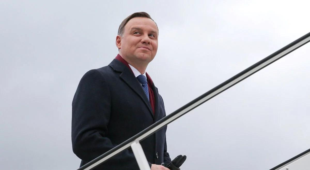 Andrzej Duda spotkał się z prezydentem Gruzji. Tematem rozmów sytuacja wokół Ukrainy