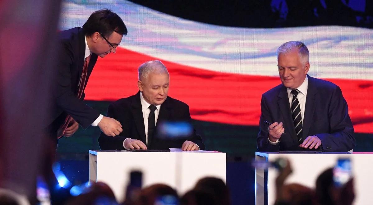 "W Zjednoczonej Prawicy trwa ideologiczny spór". Komentarze po wywiadzie prezesa PiS