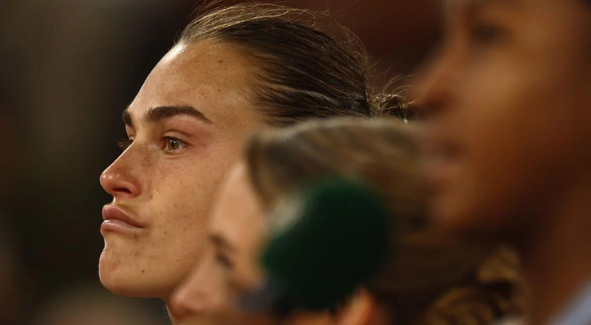 Sabalenka przesadziła po finale Roland Garros. "Cholera, to było niegrzeczne"