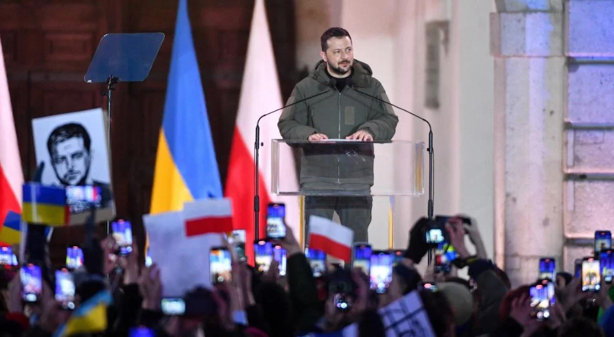 Wołodymyr Zełenski dziękuje Polsce. "Moja wizyta była naprawdę treściwa"
