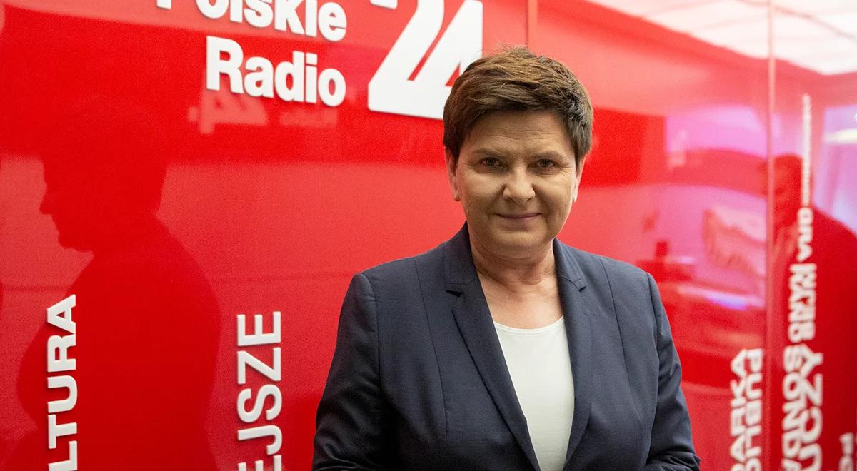"Rząd PO uzależnił Polskę od rosyjskich surowców". Beata Szydło o resecie stosunków z Moskwą