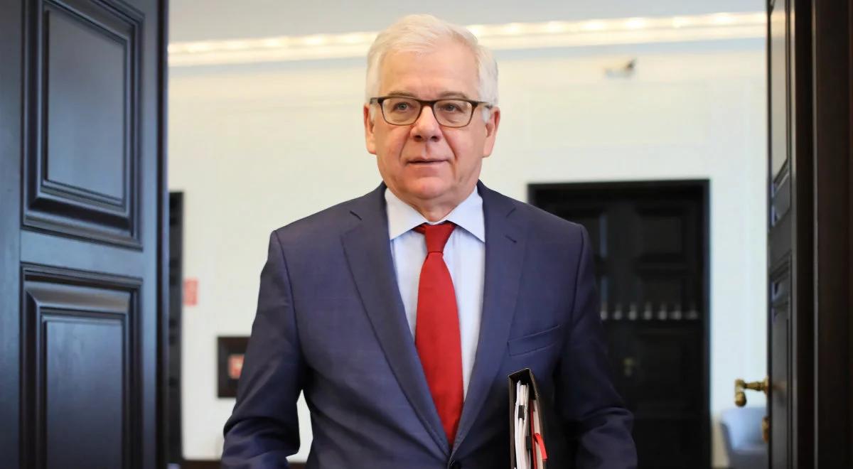 Jacek Czaputowicz w USA. Minister weźmie udział w konferencji nt. wolności religijnej