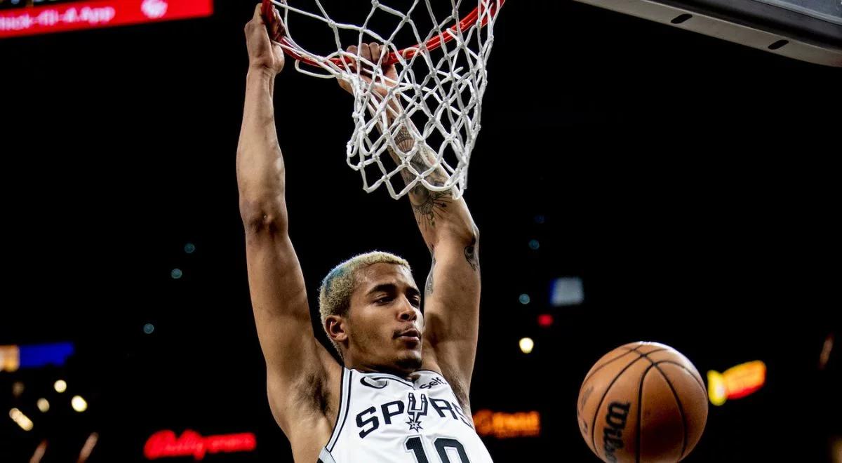 NBA: Jeremy Sochan nie zagrał w meczu San Antonio Spurs - Oklahoma City Thunder. To już 50. porażka w sezonie!