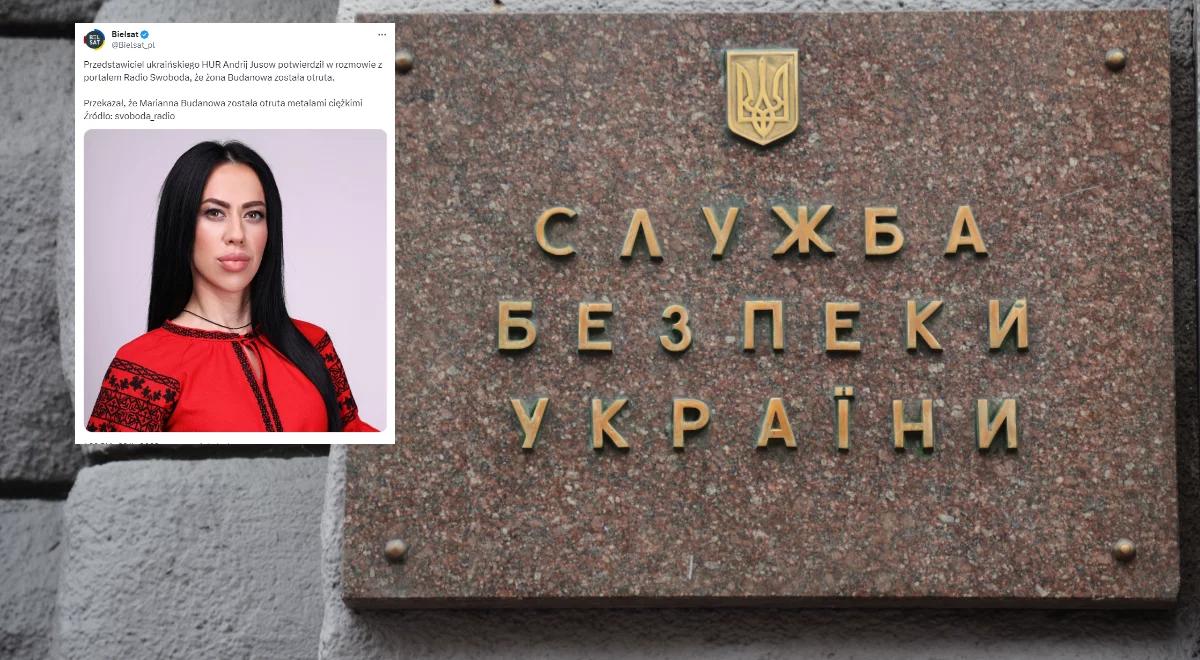 Zatrucie żony szefa ukraińskiego wywiadu. Instytucja prowadzi wewnętrzne dochodzenie