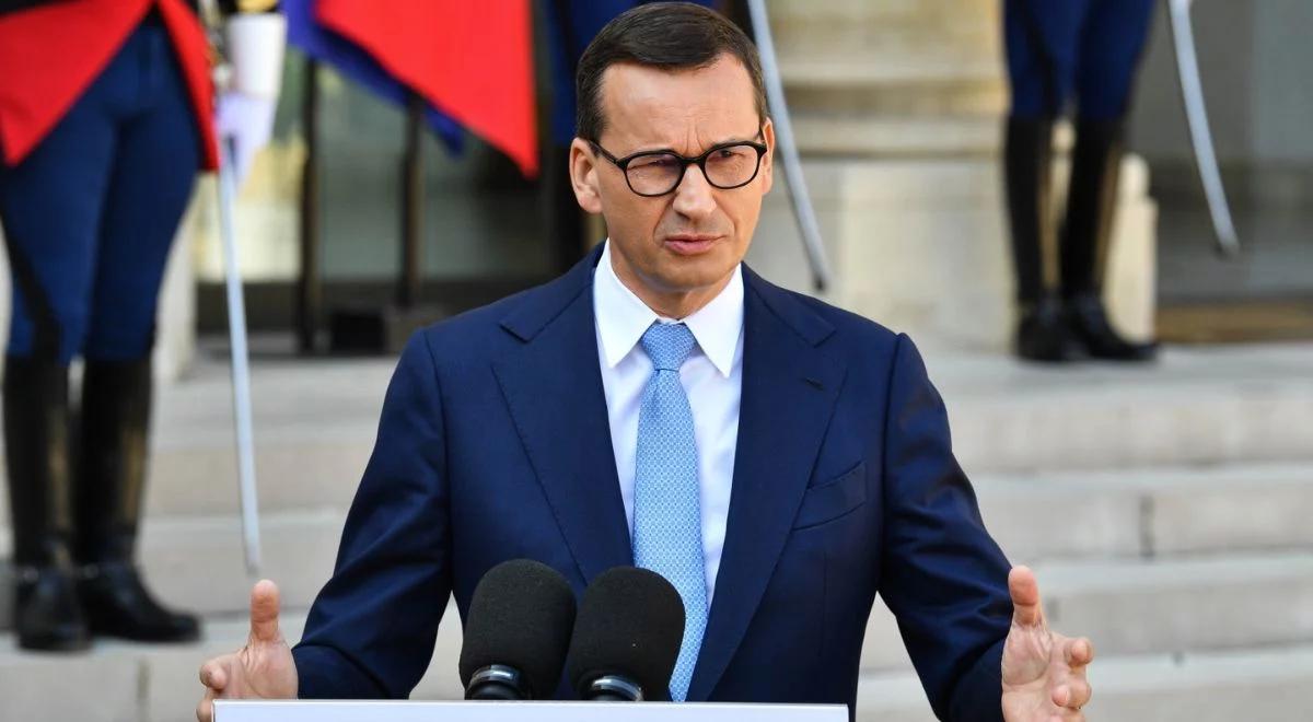 "Europa popadła w drzemkę". Premier Morawiecki ostrzega przed osłabieniem geopolitycznym