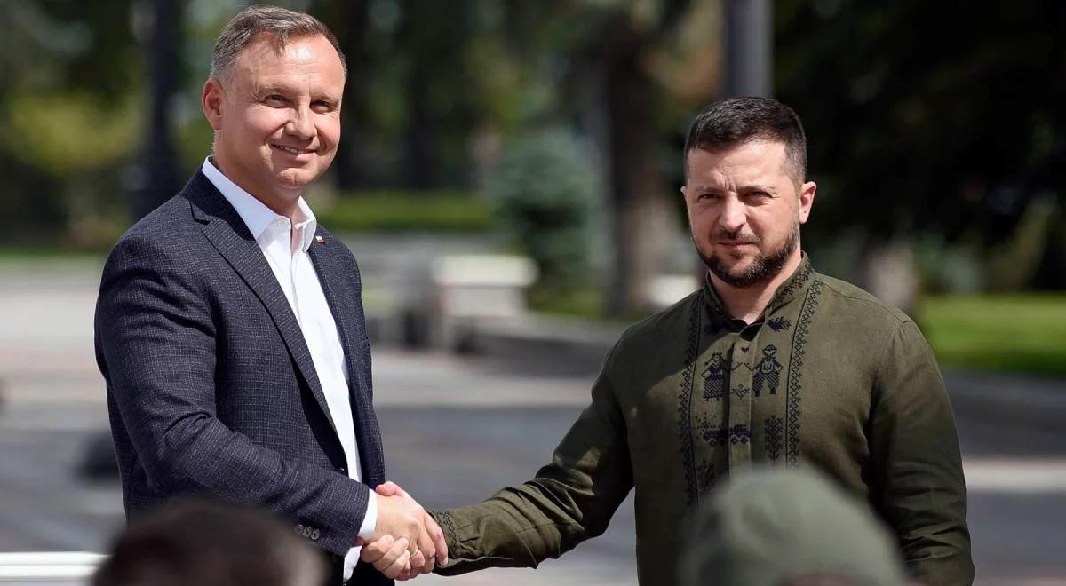 Andrzej Duda politykiem roku 2022 w Polsce, Wołodymyr Zełenski - na świecie. Jest nowy sondaż