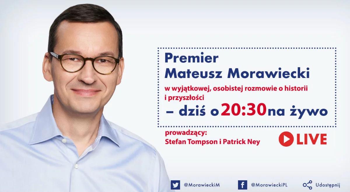 Rozmowa z Mateuszem Morawieckim dziś na żywo na Facebooku