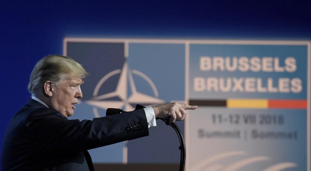 Szczyt NATO: szantaż Donalda Trumpa pomógł: jest zgoda sojuszu na 2 proc. PKB na obronność