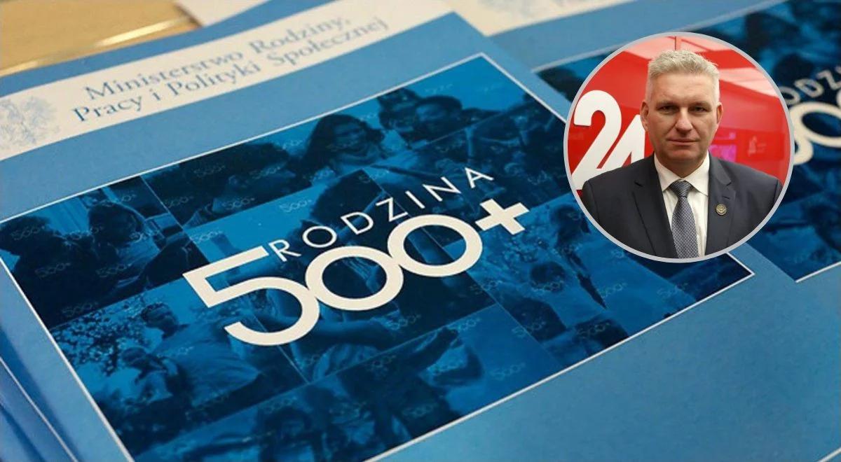 "Utrzymamy świadczenia". Wojciech Konieczny o programie 500+