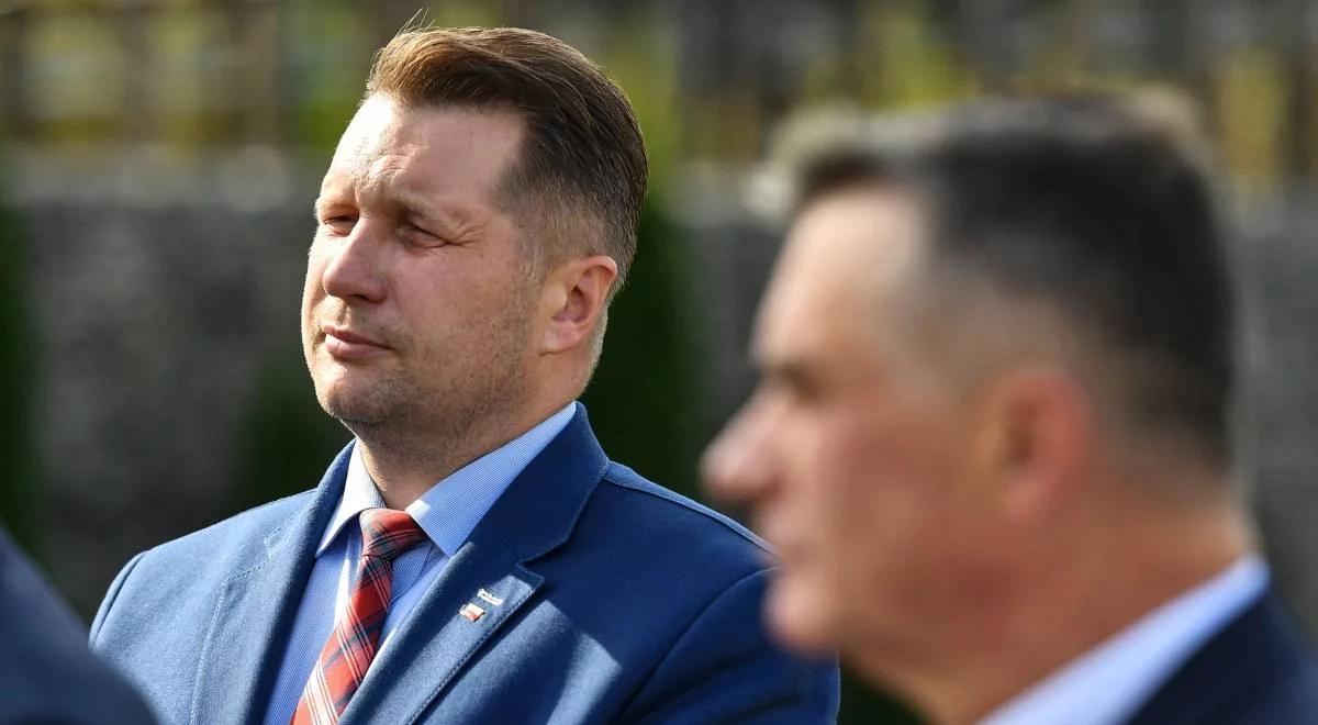"Skoncentrowana próba zastraszenia". B. senator o reakcji środowisk lewicowych na nominację dla Przemysława Czarnka