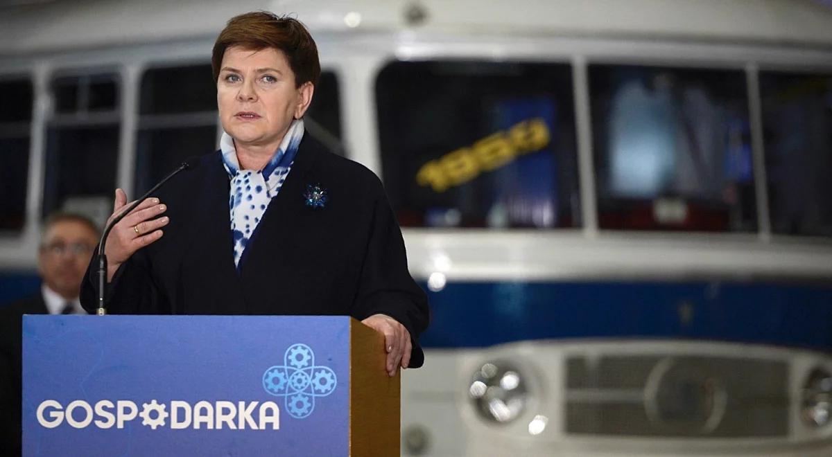 Premier Beata Szydło przedstawiła plan Gospodarka plus
