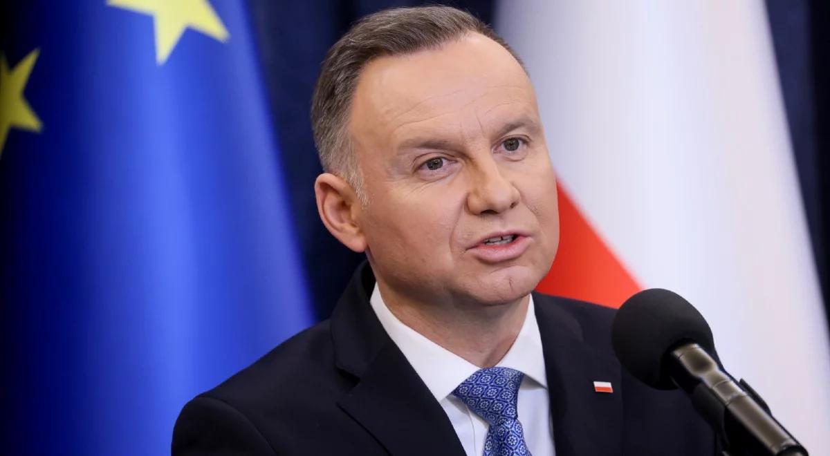 "Sprawa jest ważna". Prezydent informuje o konsultacjach dot. projektu zmian w SN
