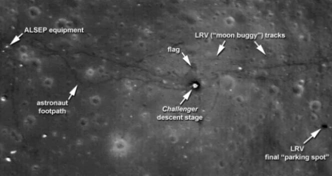  Niezwykłe zdjęcia: ślady stóp na księżycu